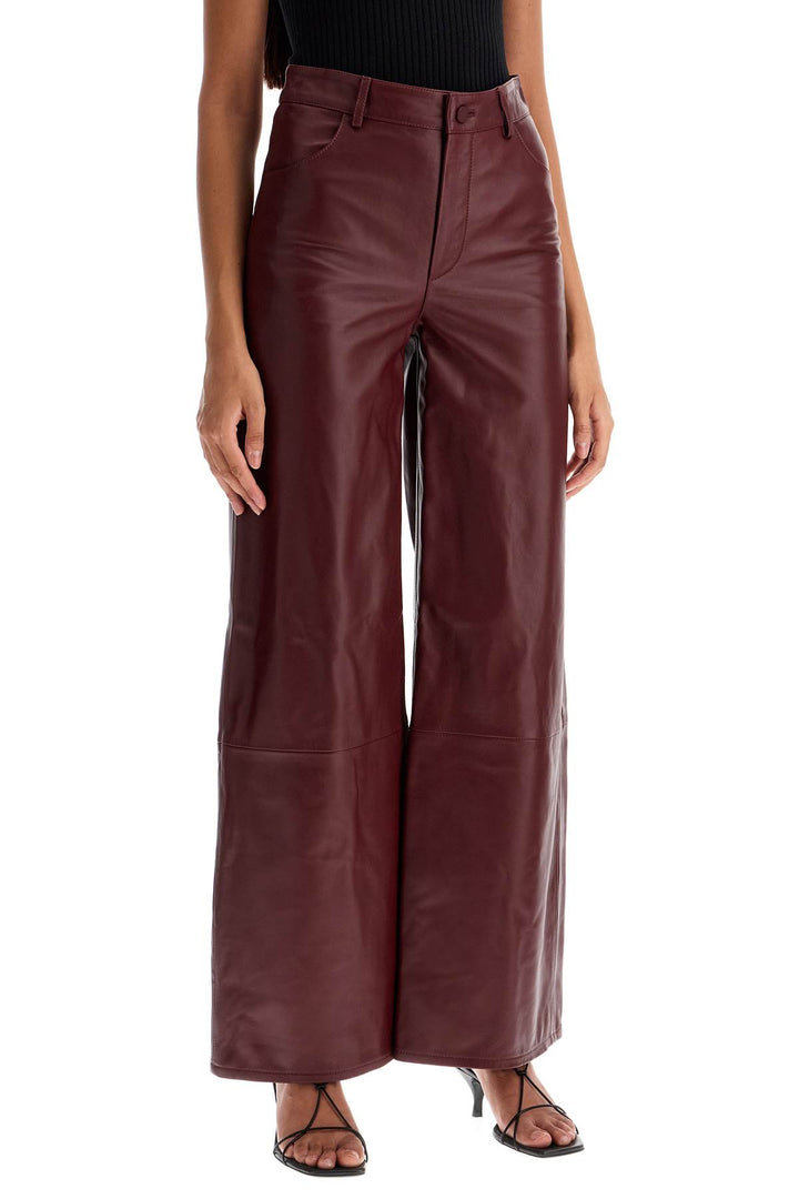 Loulou Studio leather figari pants