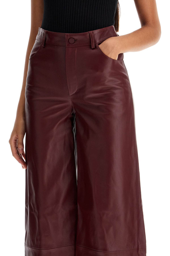 Loulou Studio leather figari pants