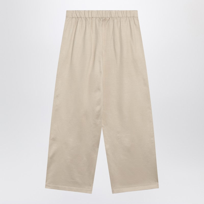 Max Mara silk blend trousers