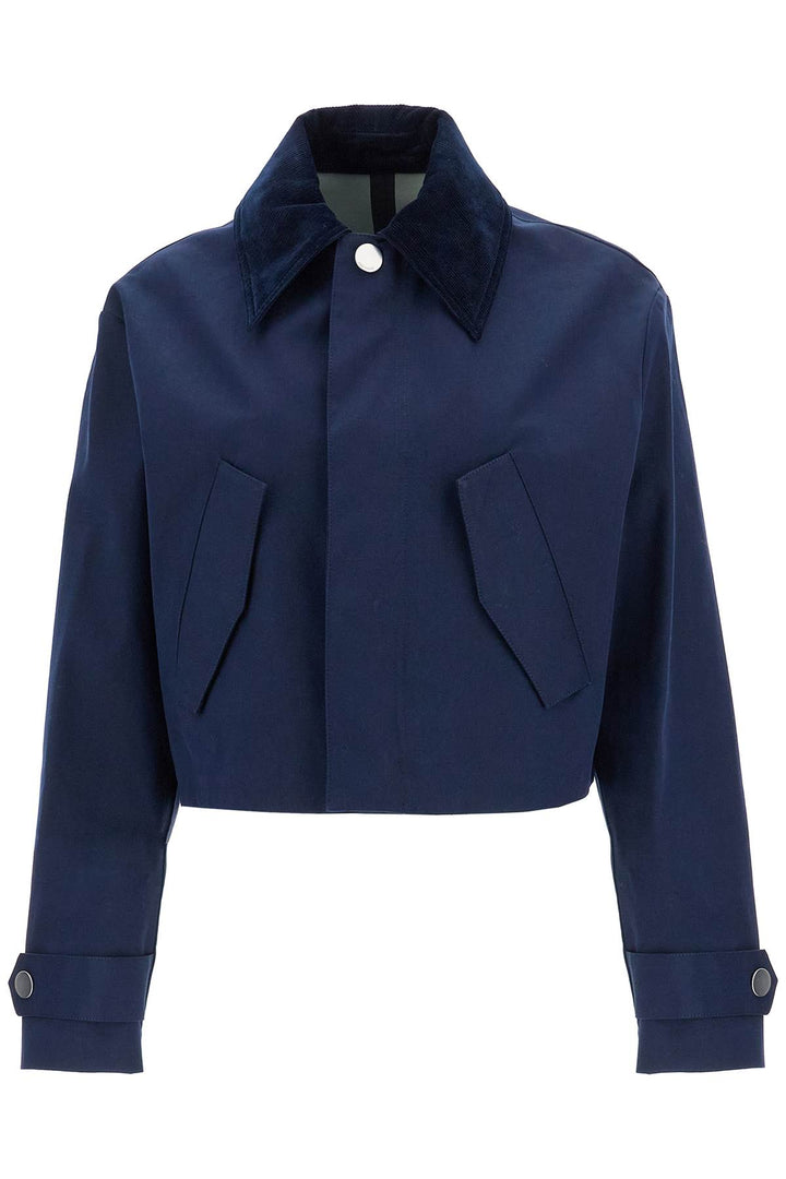 Ami Alexandre Matiussi cropped canvas jacket