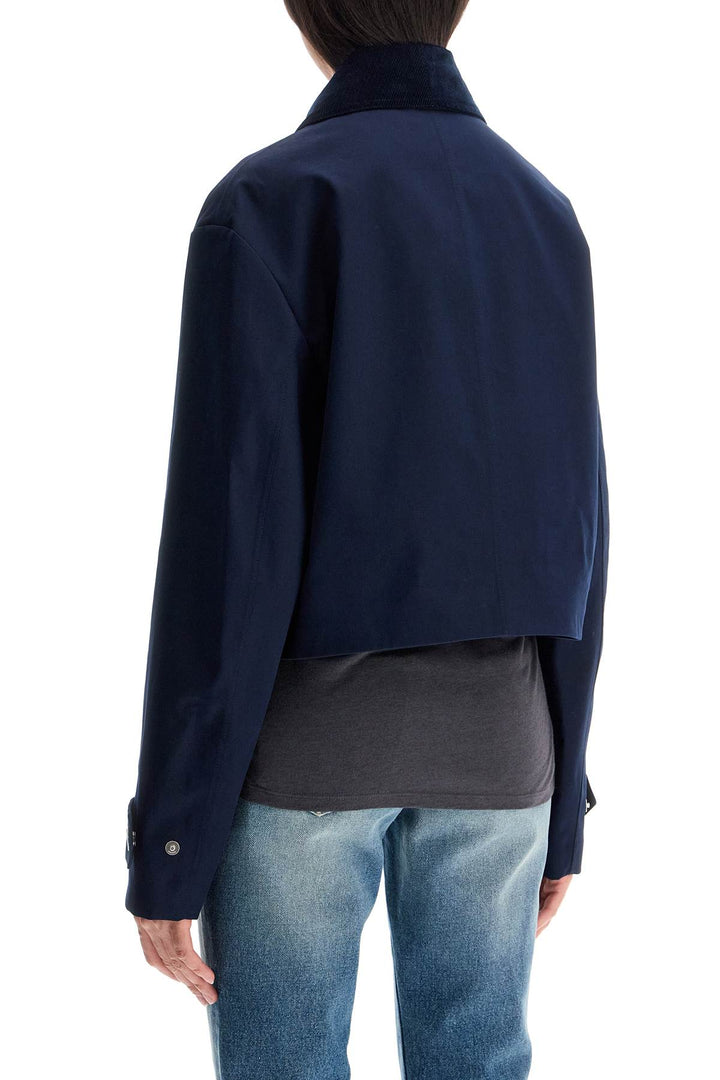 Ami Alexandre Matiussi cropped canvas jacket