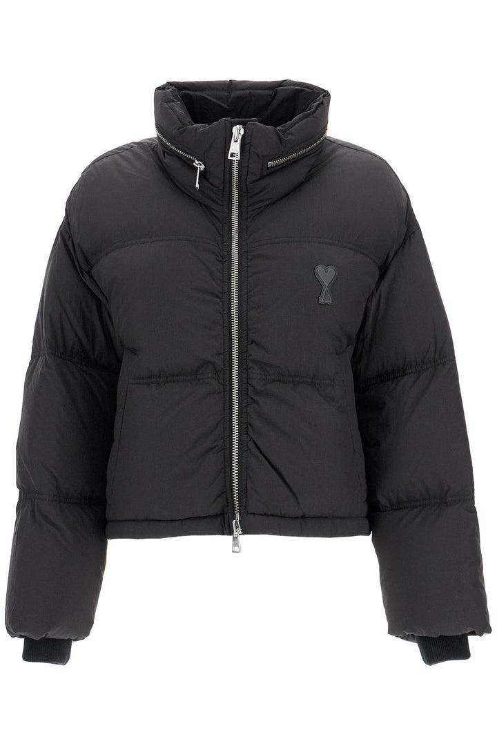 Ami Alexandre Matiussi "down jacket with logo patch