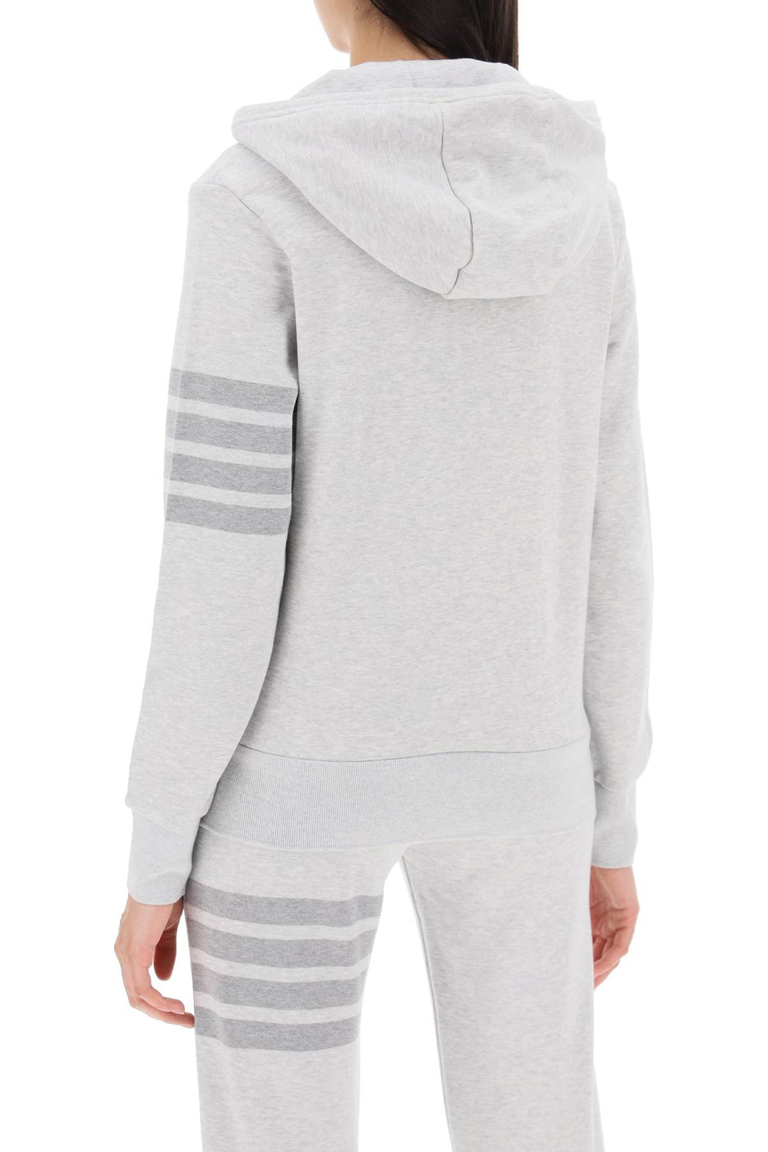 Thom Browne 4-bar hoodie