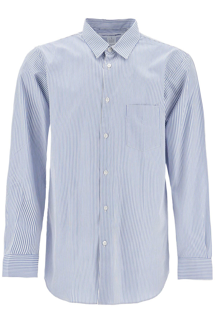 Comme Des Garcons Shirt strong will striped shirt