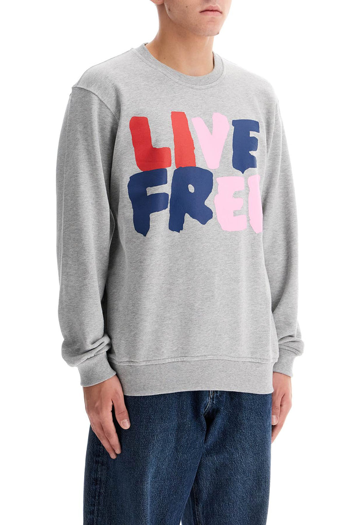 Comme Des Garcons Shirt live free hooded sweater