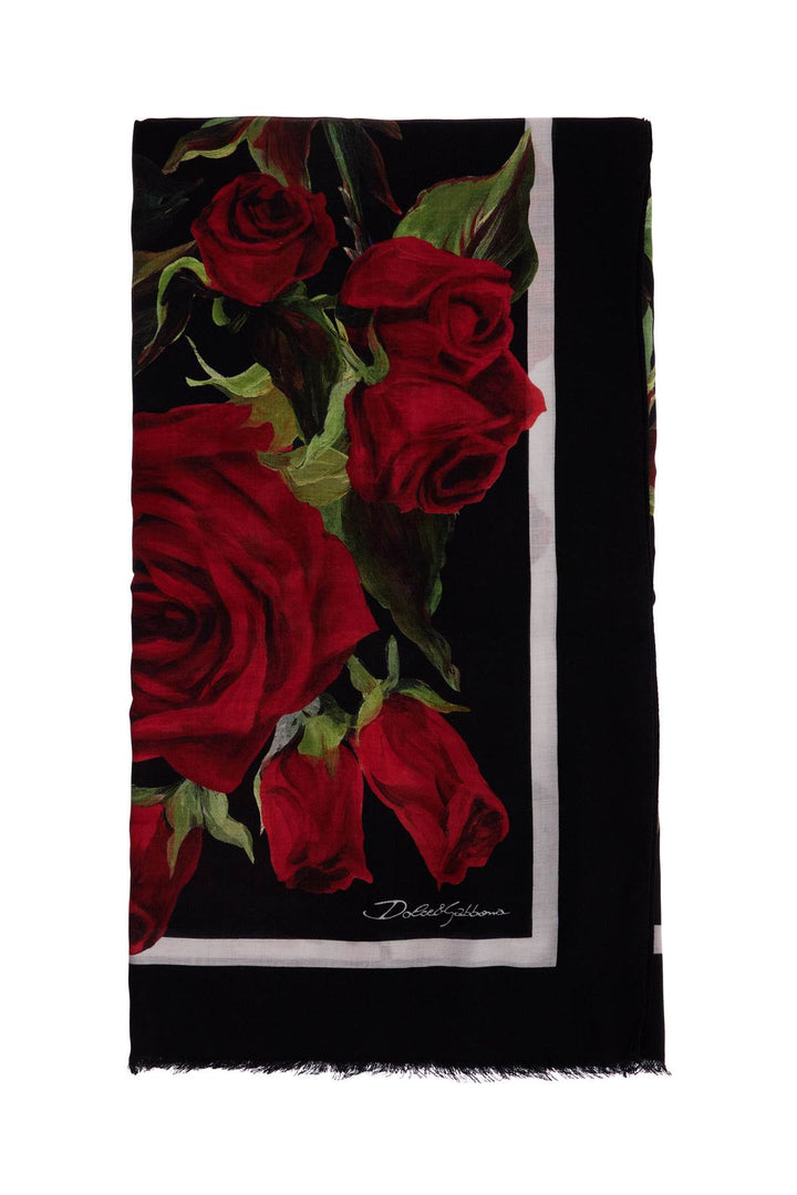 Dolce & Gabbana modal and silk scarf