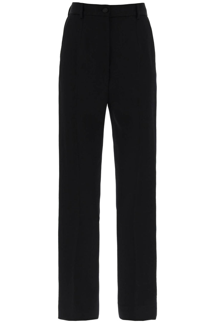 Dolce & Gabbana wool gabardine cigarette pants