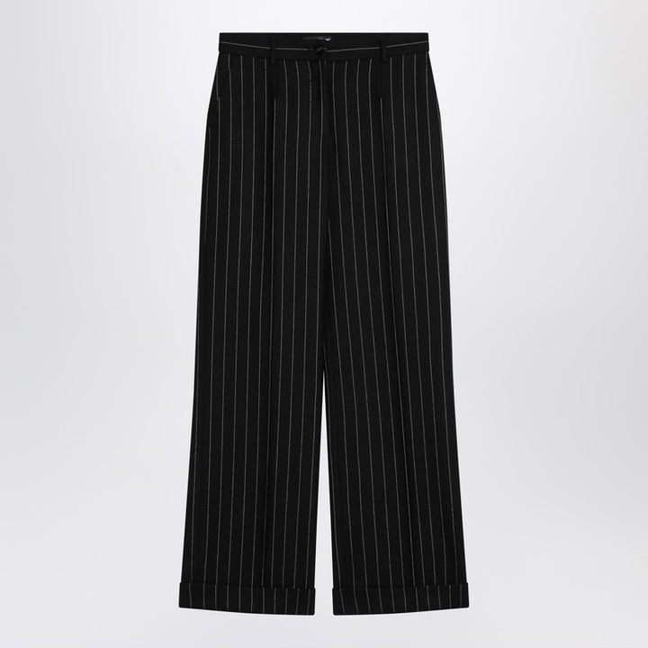 Dolce & Gabbana Wide pinstriped pants
