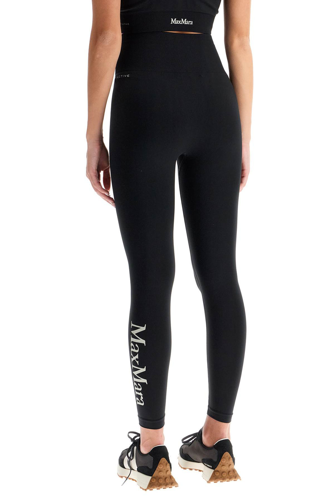 Max Mara Leisure sport leggings with logo