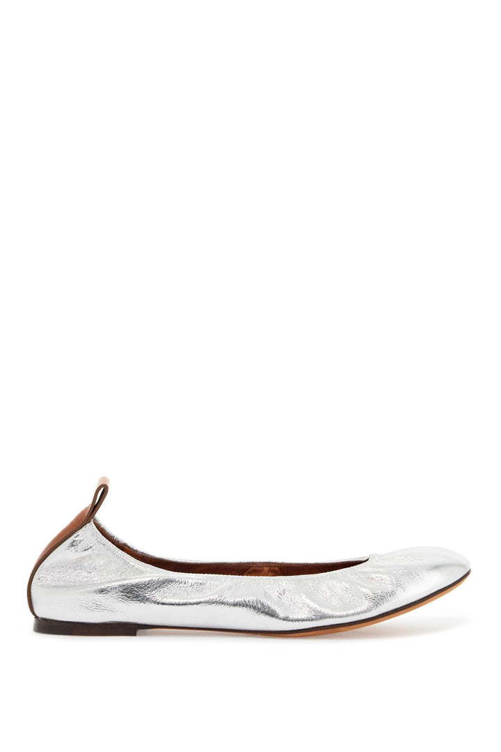 Lanvin laminate ballet flats