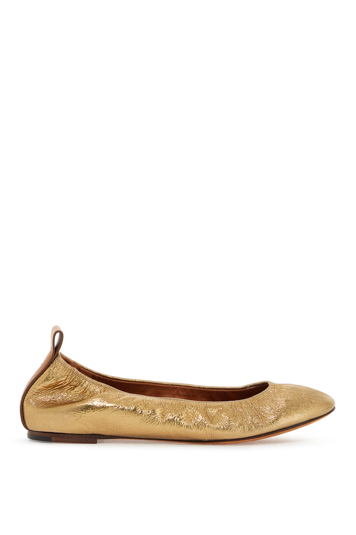 Lanvin laminate ballerinas