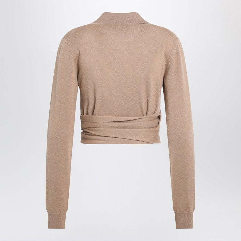Dolce & Gabbana wrap cashmere cardigan