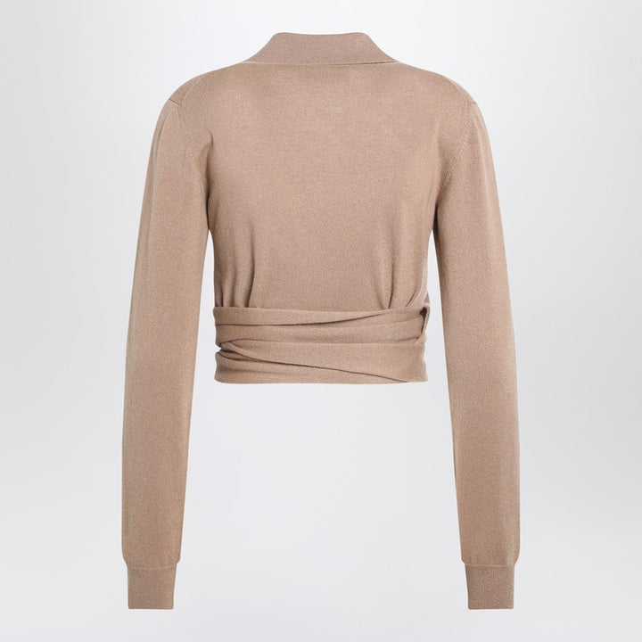 Dolce & Gabbana wrap cashmere cardigan