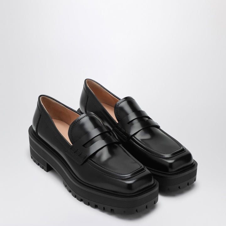 Gianvito Rossi leather loafers