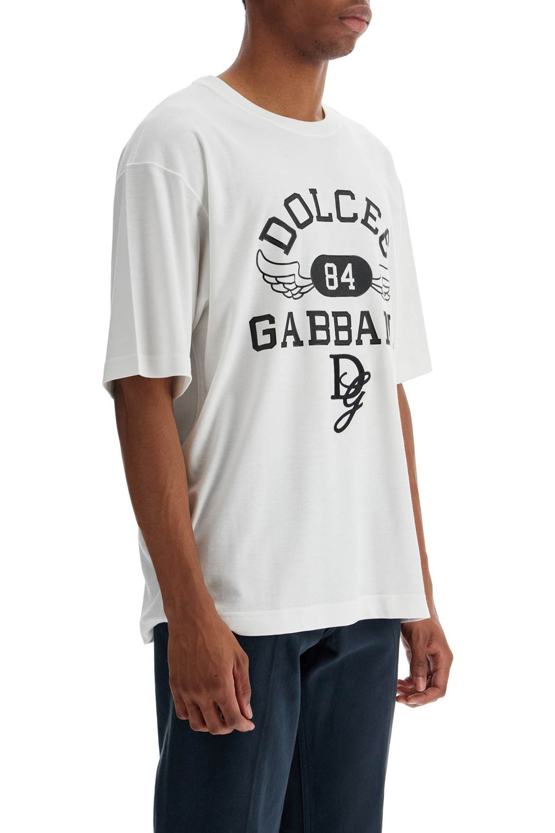 Dolce & Gabbana T-Shirt With DG Embroidery