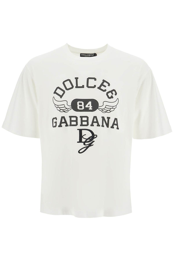 Dolce & Gabbana T-Shirt With DG Embroidery