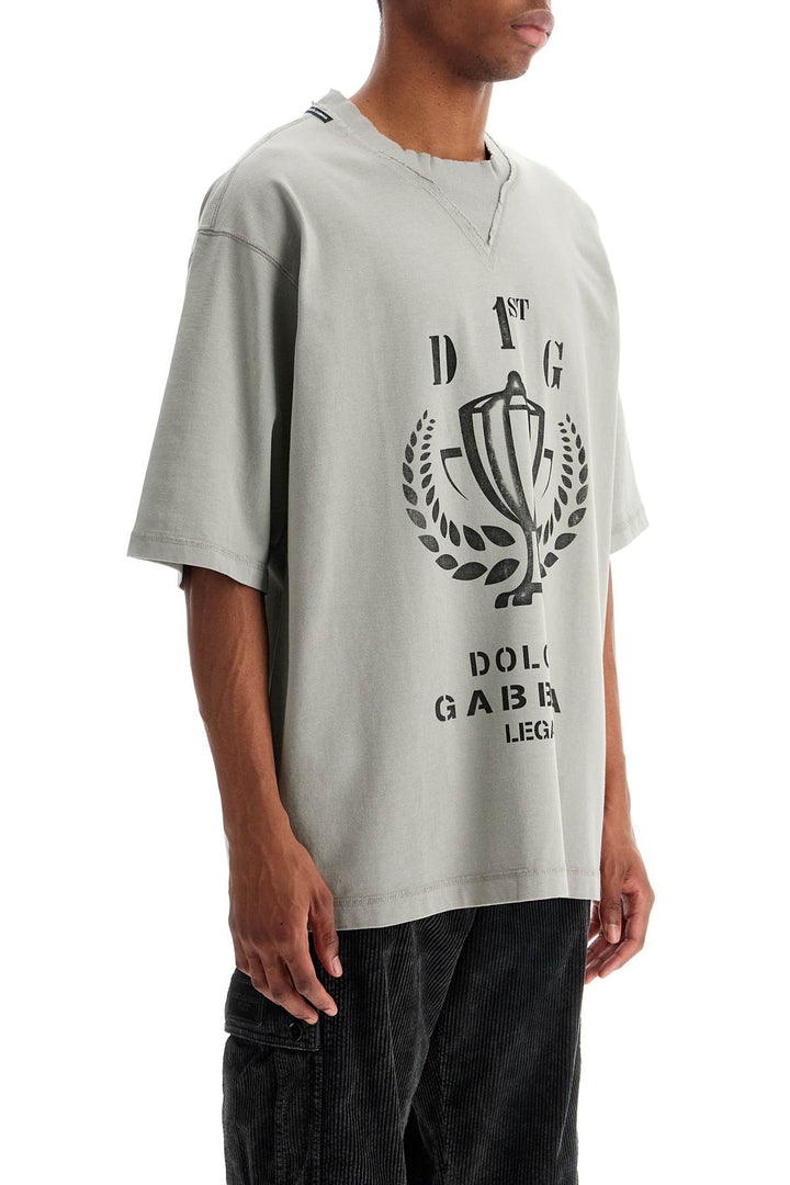 Dolce & Gabbana Oversized Printed T-Shirt