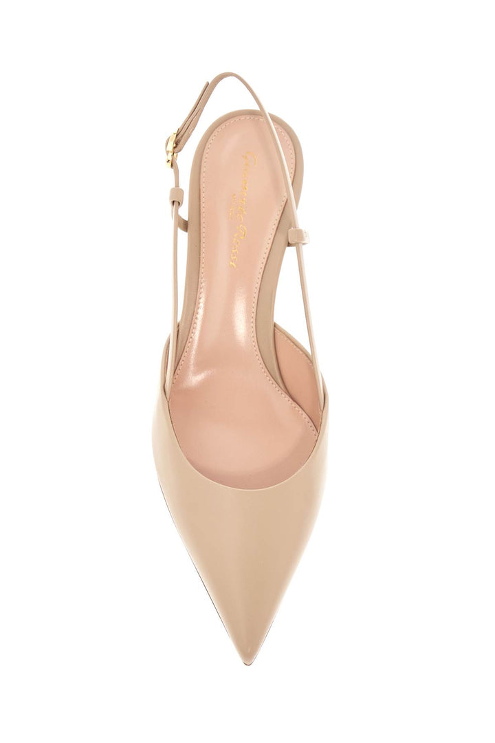 Gianvito Rossi sandy slingback pumps