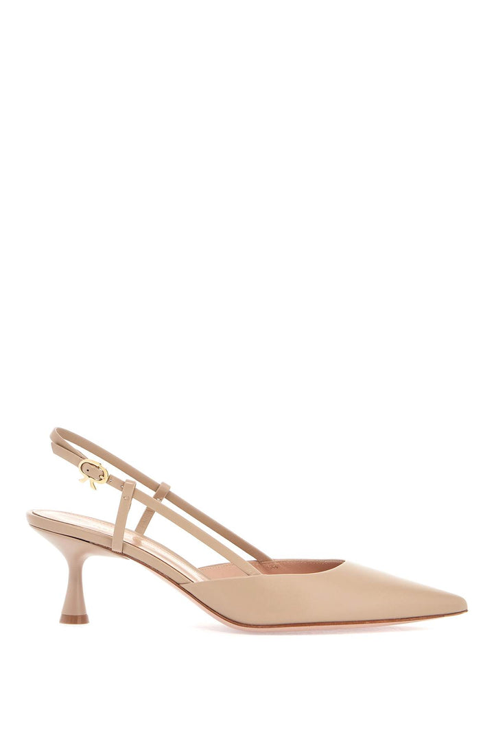 Gianvito Rossi sandy slingback pumps