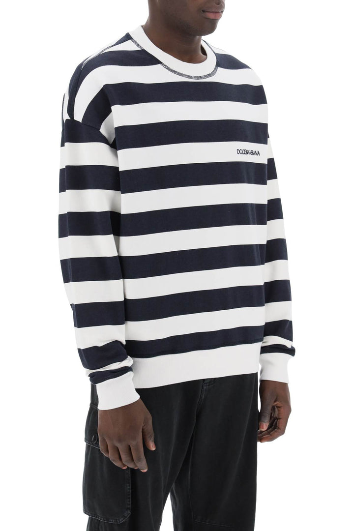 Dolce & Gabbana striped sweatshirt