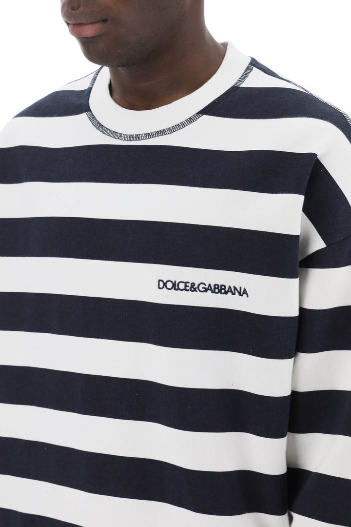 Dolce & Gabbana striped sweatshirt