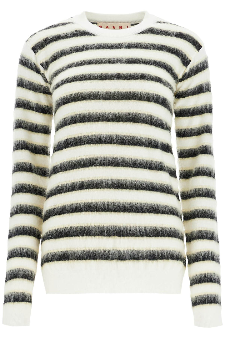 Marni striped crewneck pullover