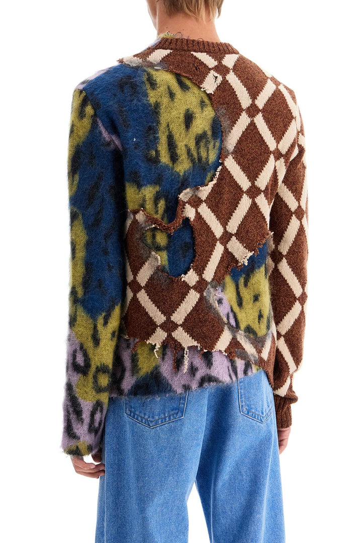 Marni two-in-one wool and mohair sweater