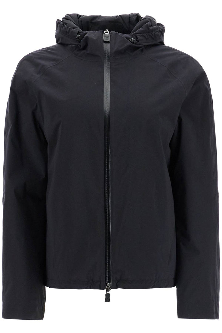 Herno Laminar short hooded jacket