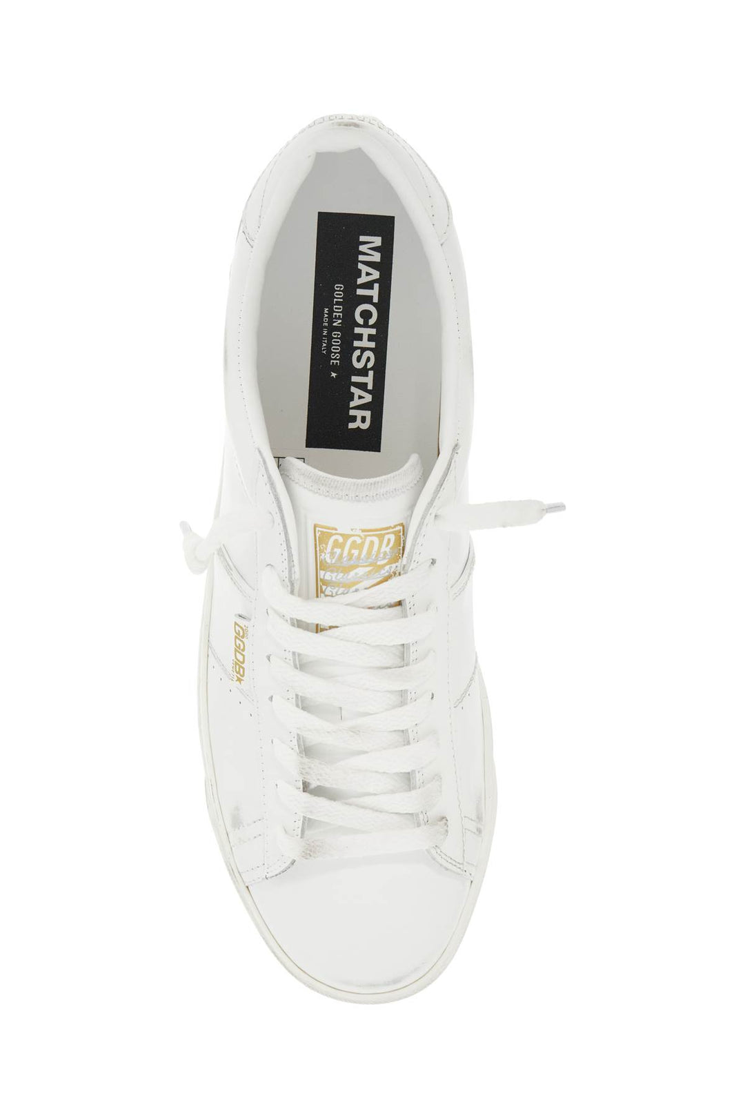 Golden Goose smooth leather matchstar sneakers in