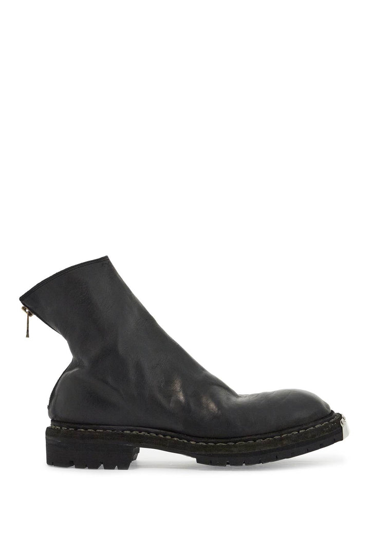 Guidi horse leather high zip boots