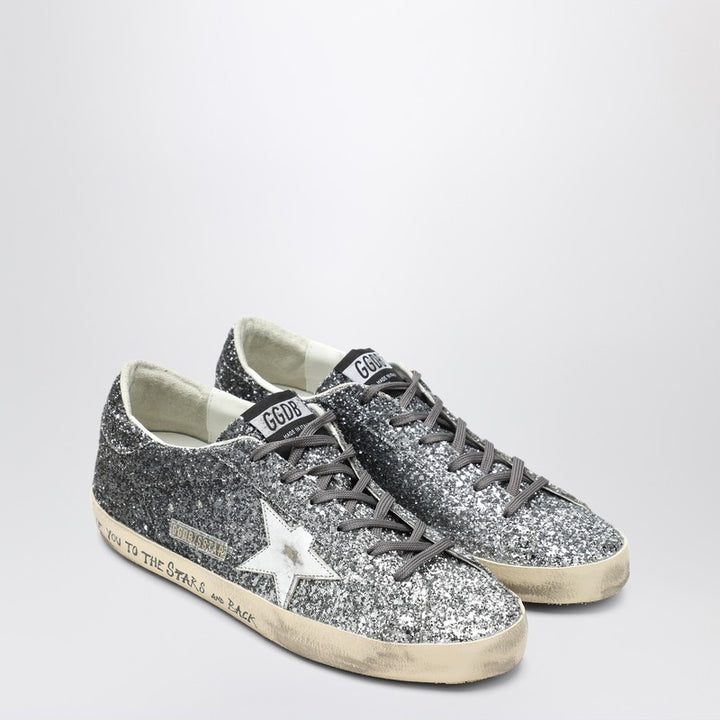 Golden Goose Glitter Super-Star Sneakers