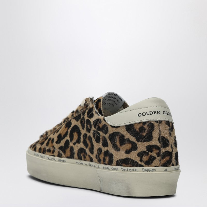Golden Goose Hi Star leopard print sneakers