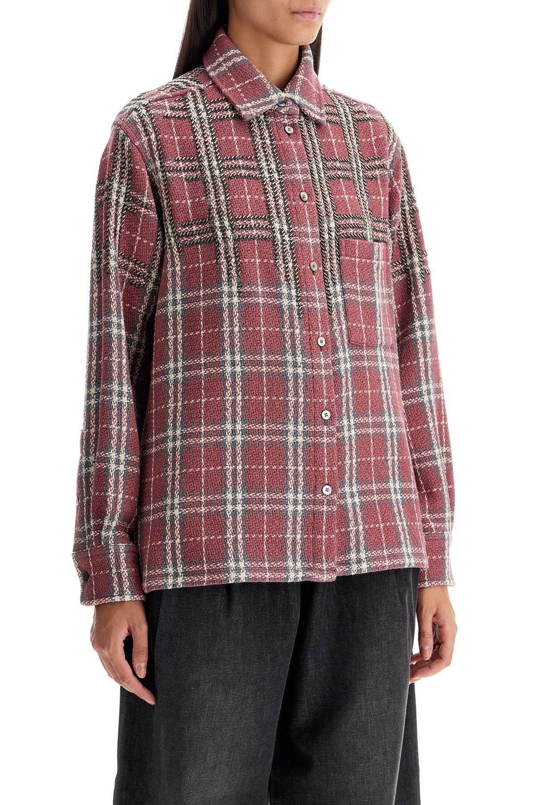 Golden Goose tweed overshirt