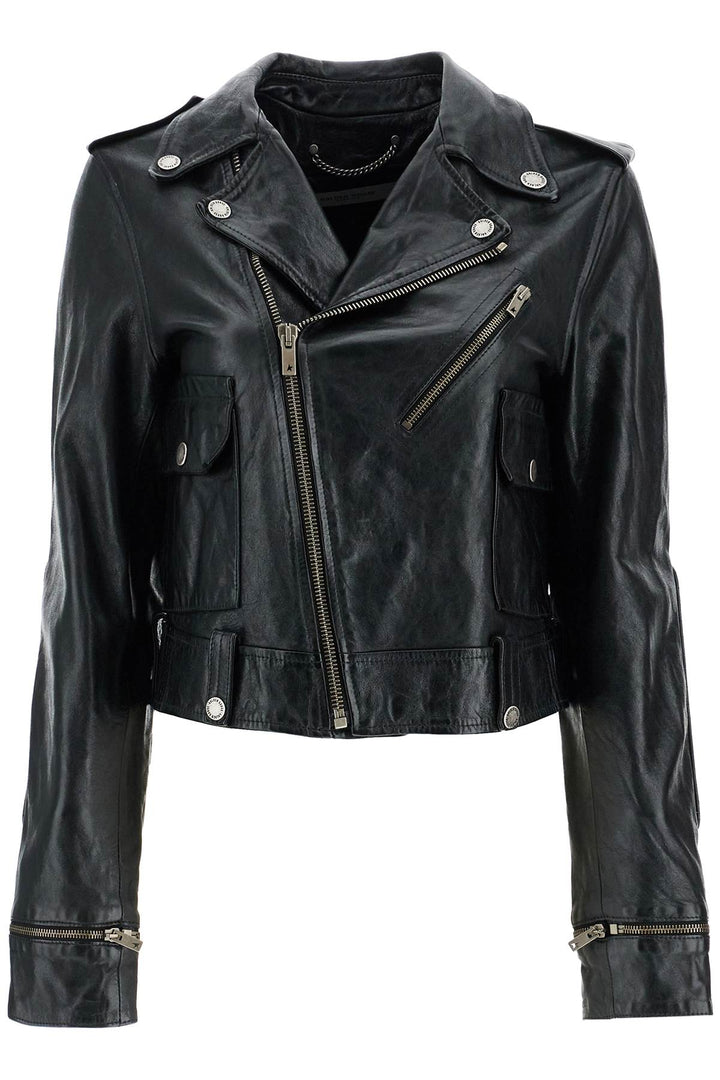 Golden Goose sheepskin biker jacket