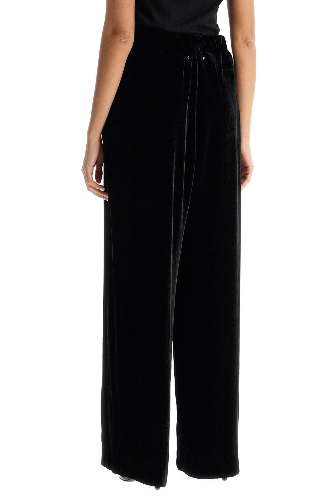 Golden Goose high-waisted wide-leg velvet pants