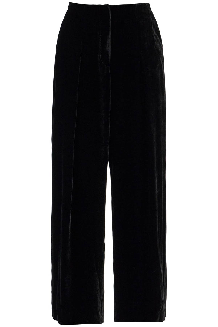 Golden Goose high-waisted wide-leg velvet pants