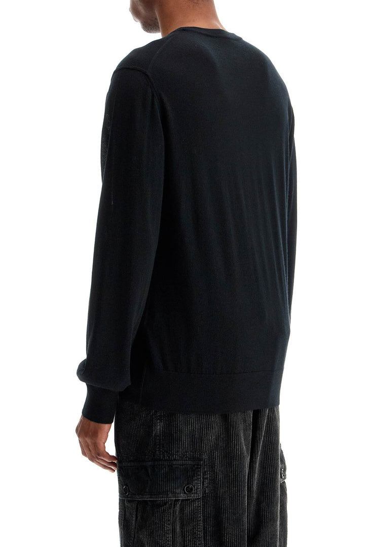 Dolce & Gabbana Cashmere Sweater with DG embroidery