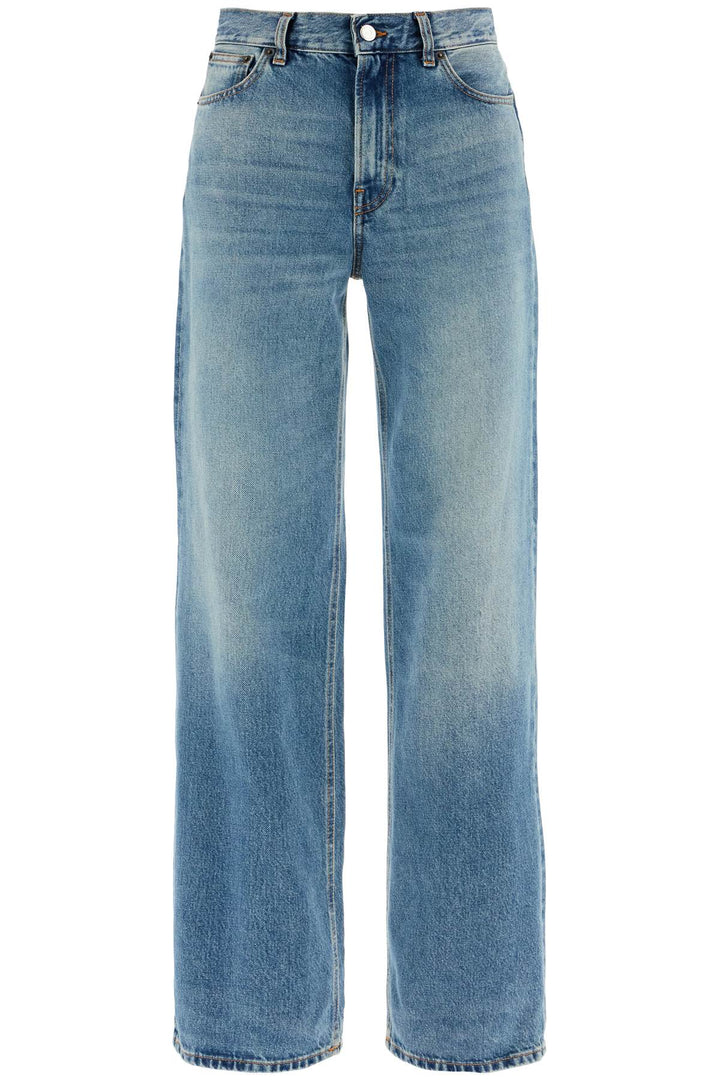 Haikure korean straight leg jeans