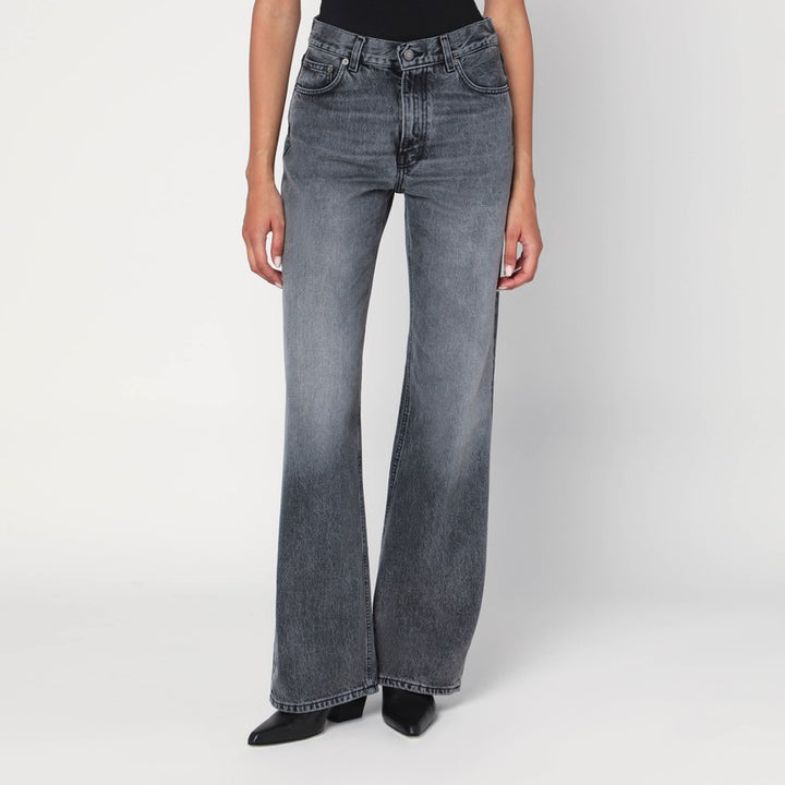 HAIKURE washed effect Korea jeans