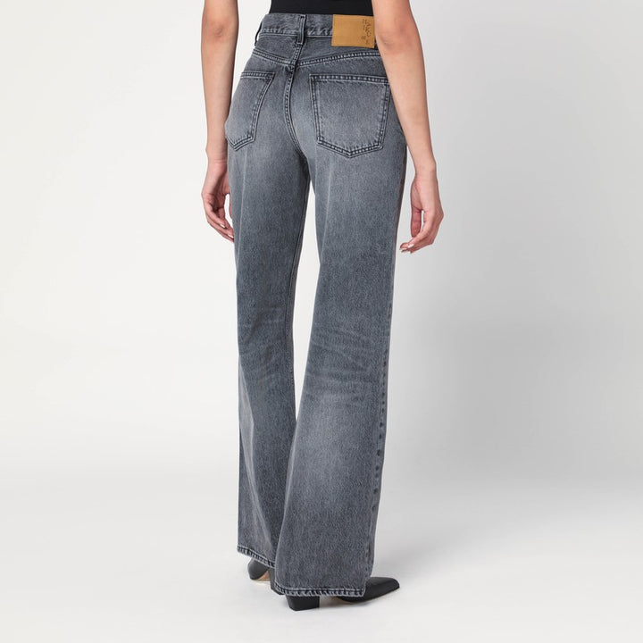 HAIKURE washed effect Korea jeans
