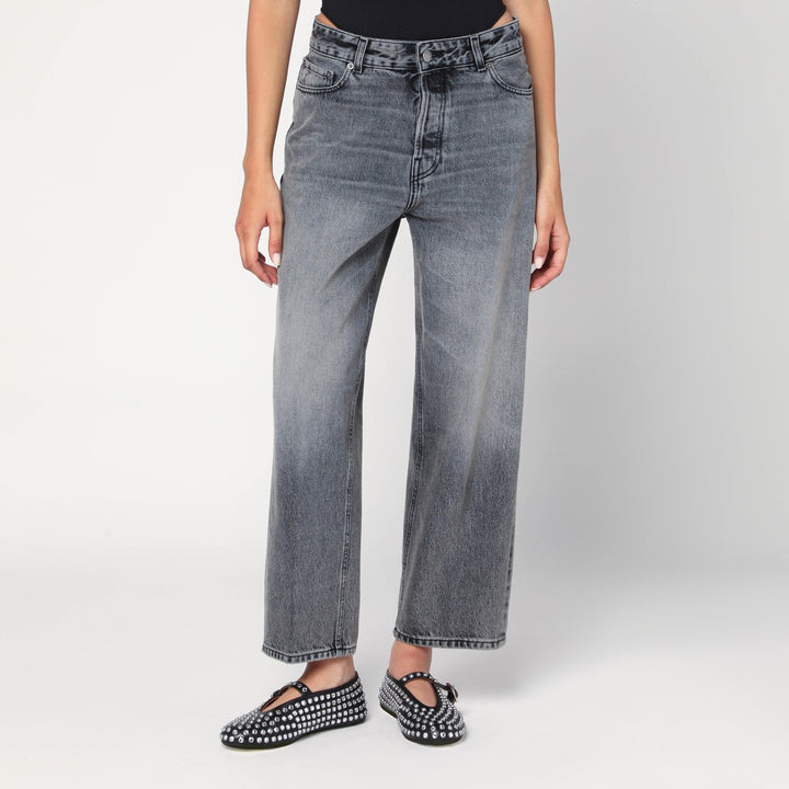 HAIKURE washed effect jeans