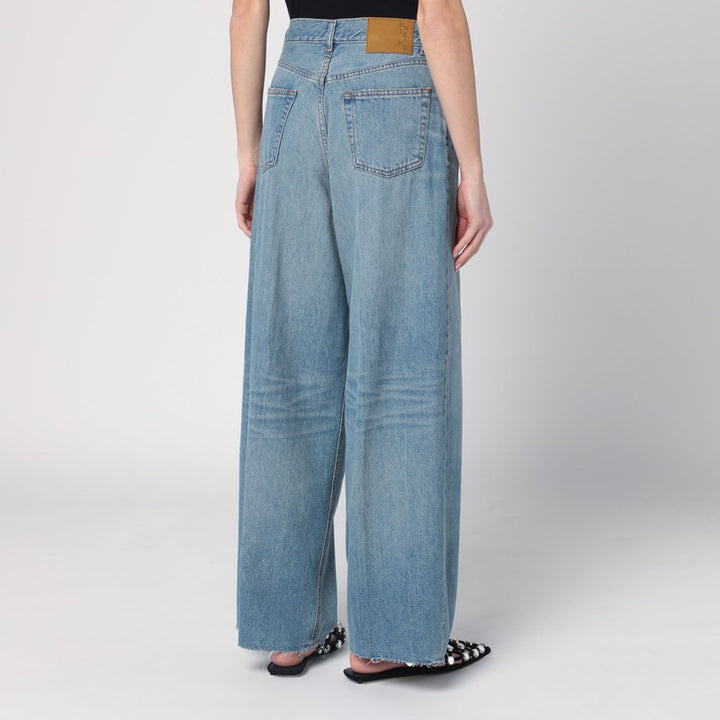 HAIKURE Wide washed jeans