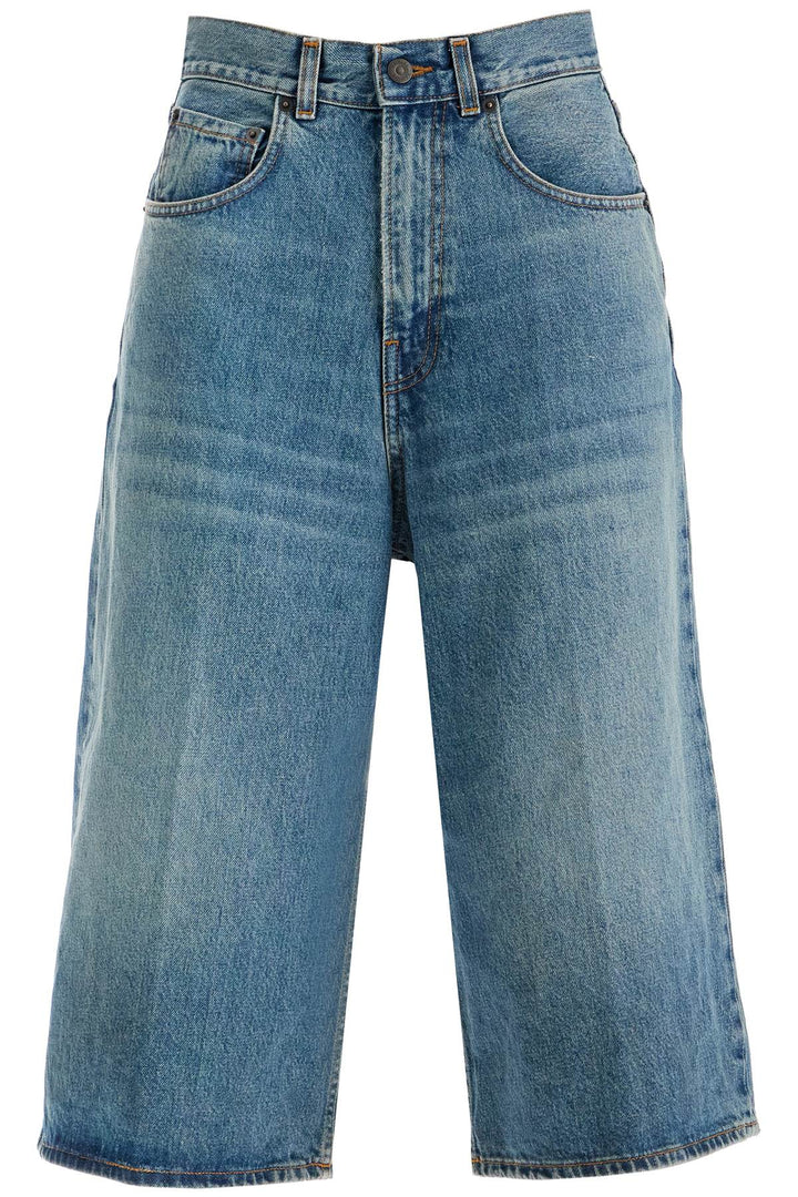 Haikure knee-length denim