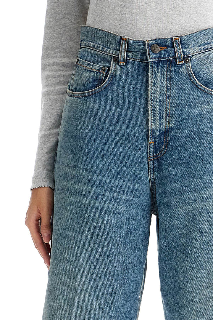 Haikure knee-length denim