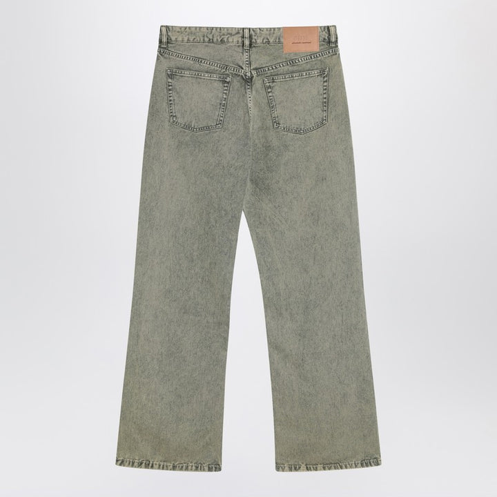 Ami Paris Laurel faded effect jeans