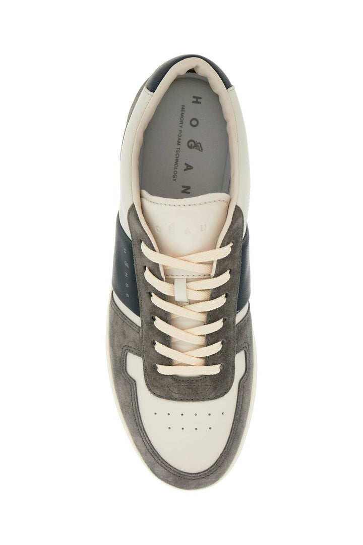 HOGAN suede leather h-tv sneakers