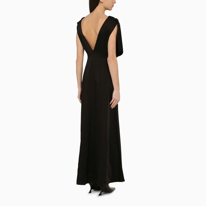 Jil Sander Long ruffled dress