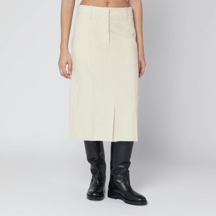 Jil Sander wool skirt