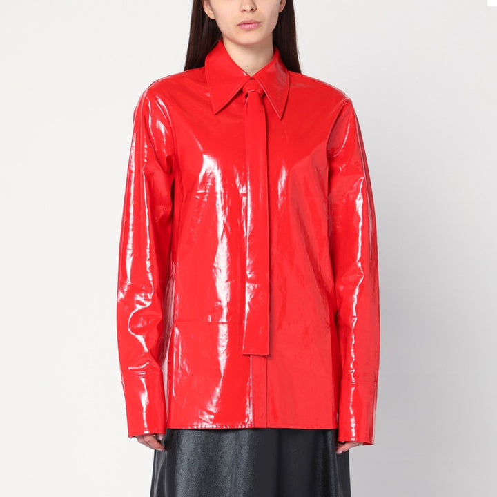 Jil Sander Shiny linen shirt