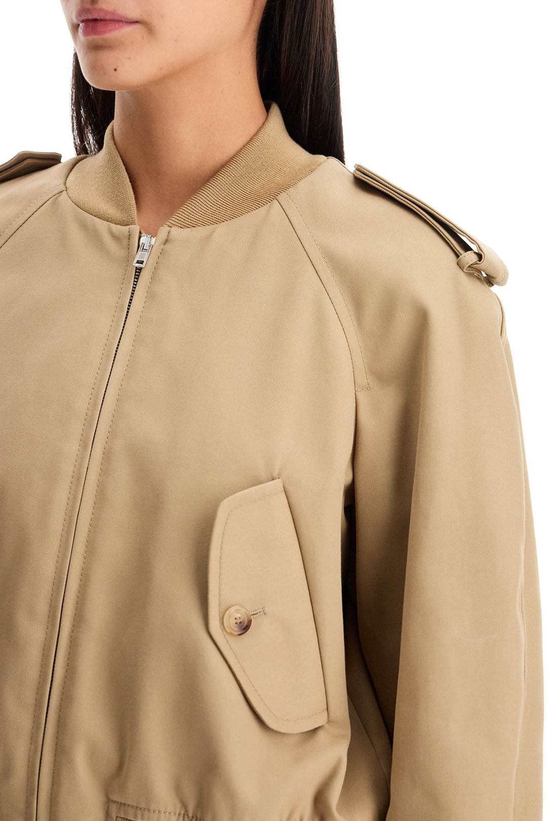 Moschino gabardine bomber